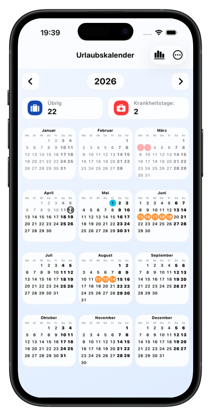 Holiday Calendar icon